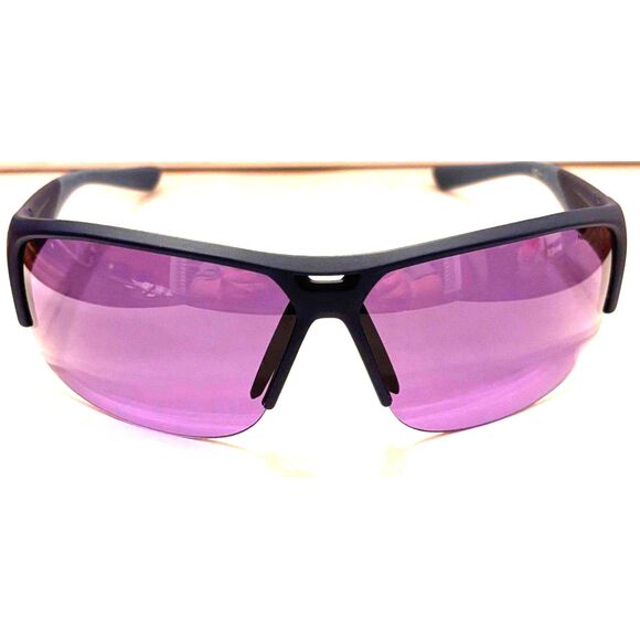 Nike Golf X2 E Sunglasses, Matte Midnight Navy/Silver Frame, Golf Tint Lens